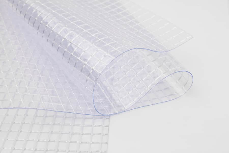 Transparentes Mesh-Vinyl, 750 g, 1000D3x3